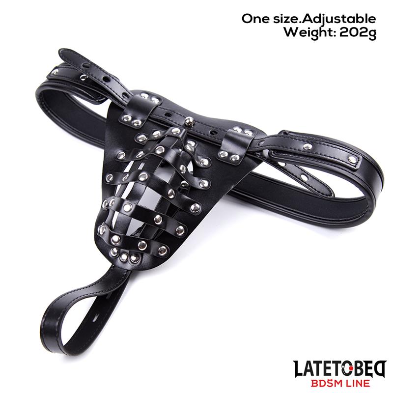 Cinturón de Castidad Masculino con Candado Ajustable - Image 3