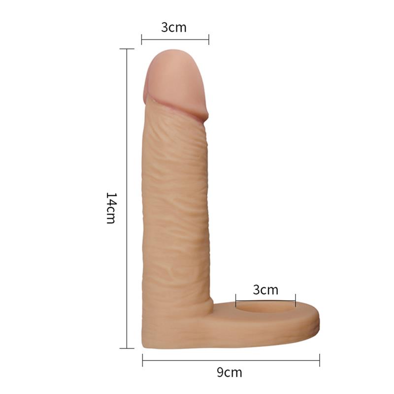 Dildo The Ultra Soft Double 5.8 Natural - Image 3