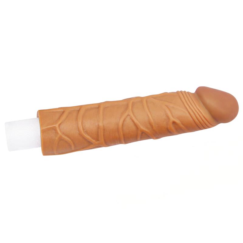 Funda para el Pene Pleasure X Tender Marrón - Image 3