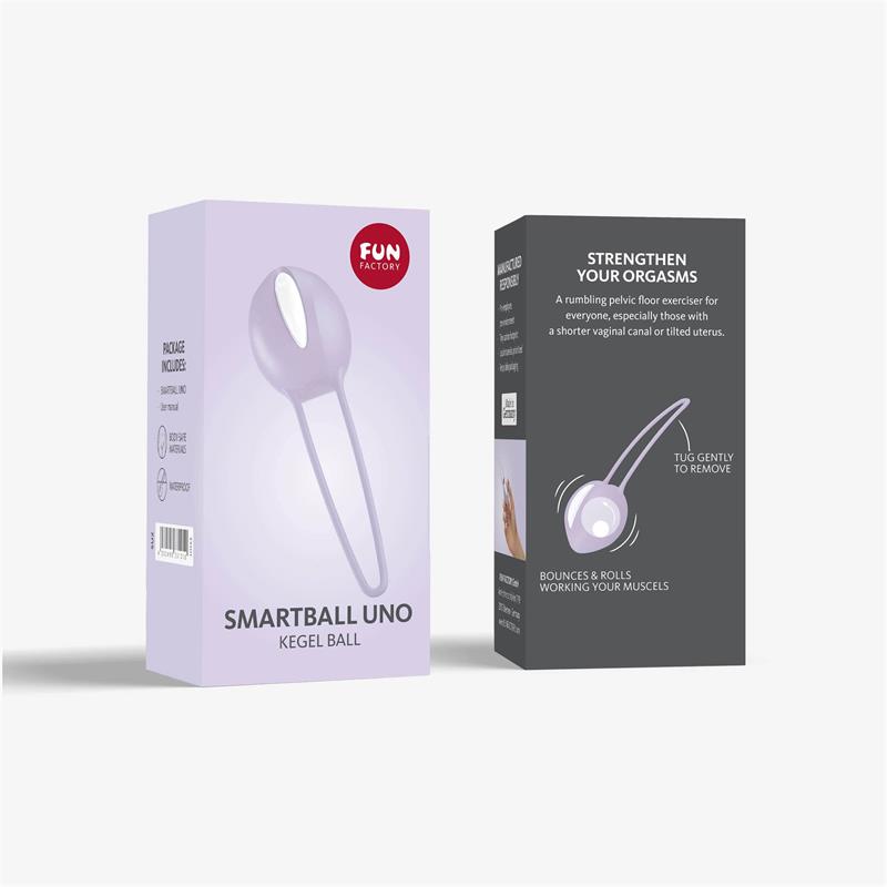 Smartball uno Bola Kegel White/Pastel Lilac - Image 3