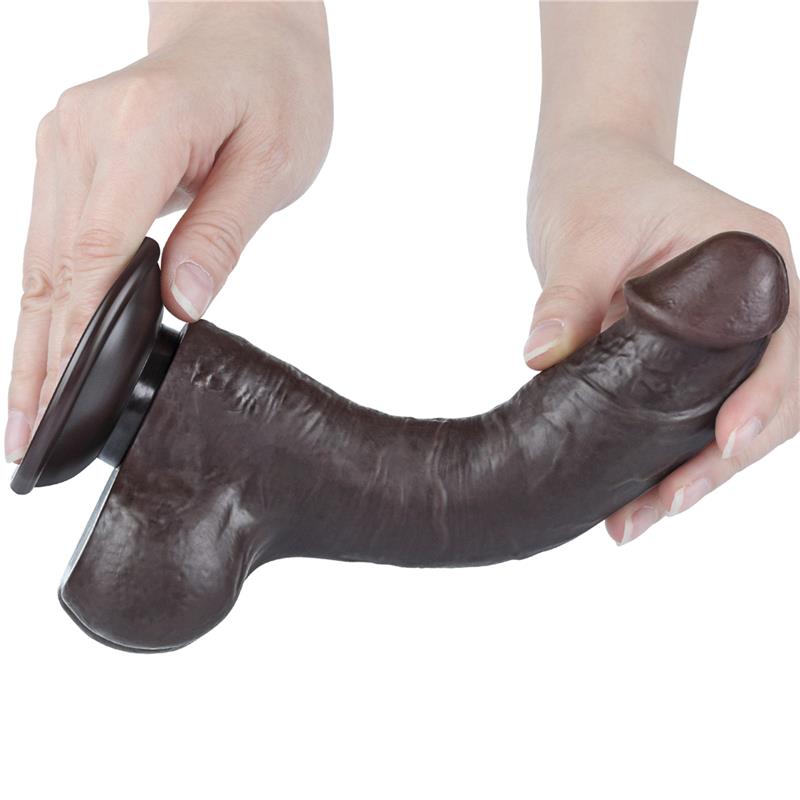 Dildo Dual Layer Piel Deslizante Retractil 8 - Image 3