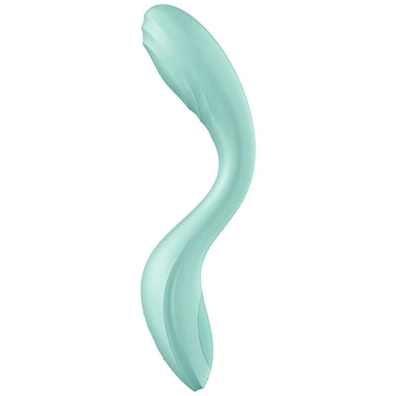SATISFYER - VIBRADOR RRROLLING PLEASURE GSPOT VERDE - Image 3