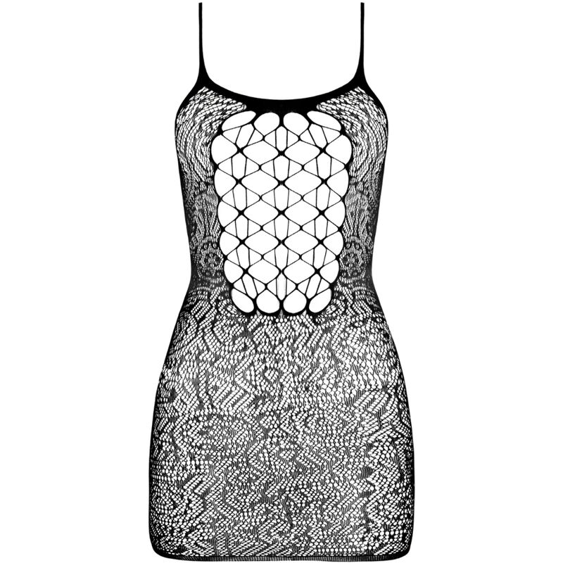 PASSION - BS096 BODYSTOCKING NEGRO TALLA UNICA - Image 5