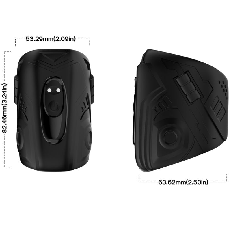 ARMONY - MASTURBADOR E VIBRADOR PRETO - Image 3