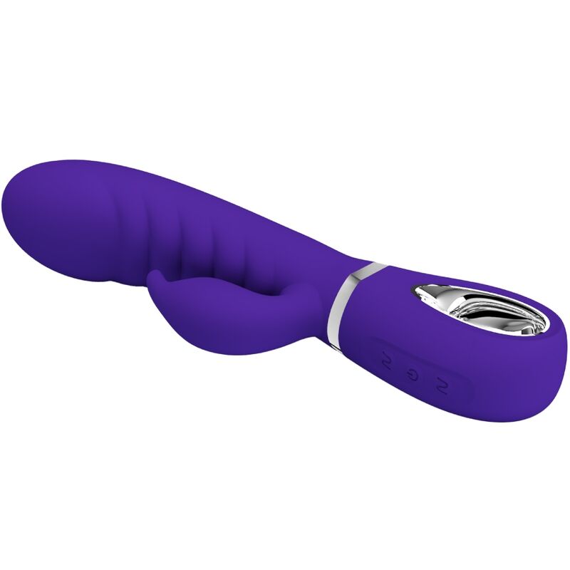 PRETTY LOVE - VIBRADOR PRESCOTT MULTIFUNO G-SPOT ROXO - Image 3