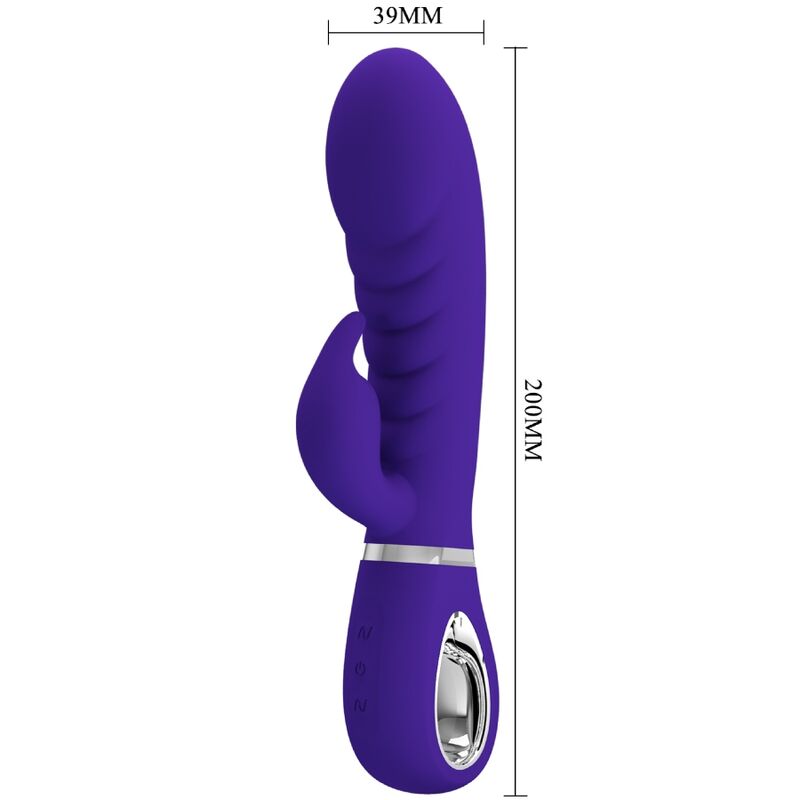 PRETTY LOVE - VIBRADOR PRESCOTT MULTIFUNO G-SPOT ROXO - Image 5