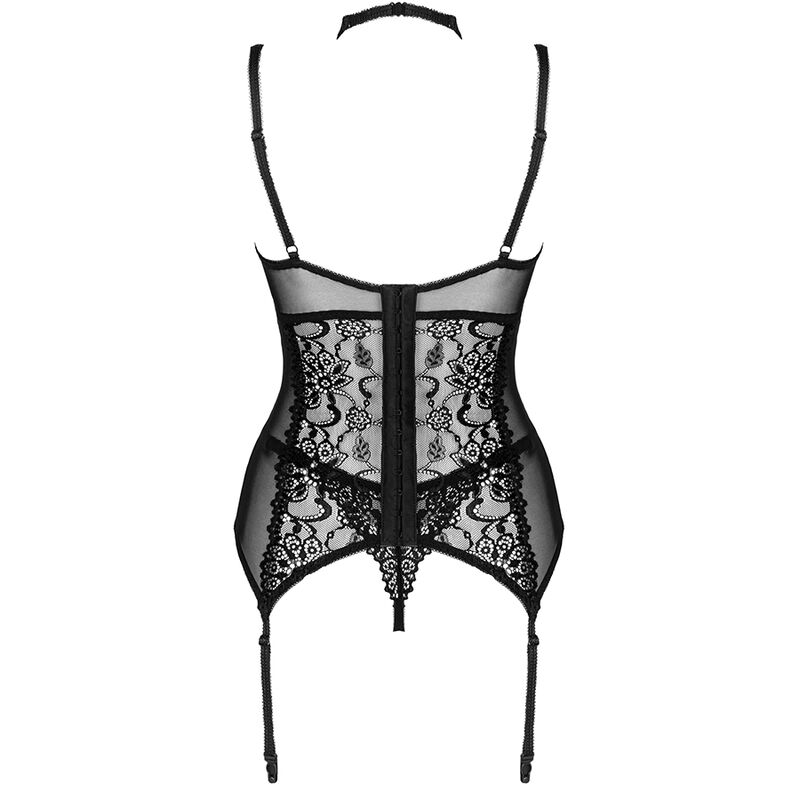 LIVCO CORSETTI FASHION - GIELLANDRA FOR THE SENSES COLLECTION CORSET + PANTY NEGRO - Image 4