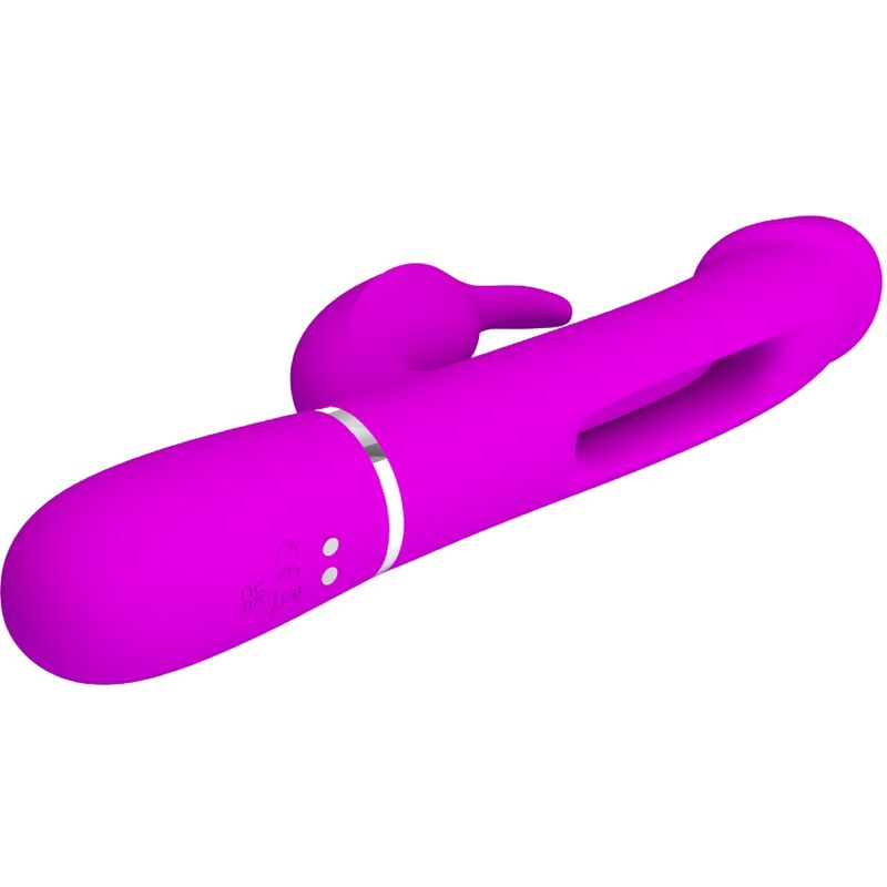 PRETTY LOVE - VIBRADOR COELHO DEJON 3 EM 1 MULTIFUNO FUCSIA - Image 4