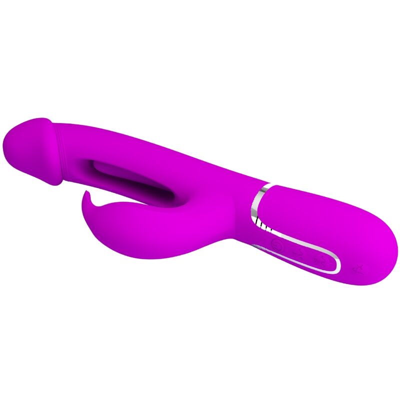 PRETTY LOVE - VIBRADOR COELHO DEJON 3 EM 1 MULTIFUNO FUCSIA - Image 5