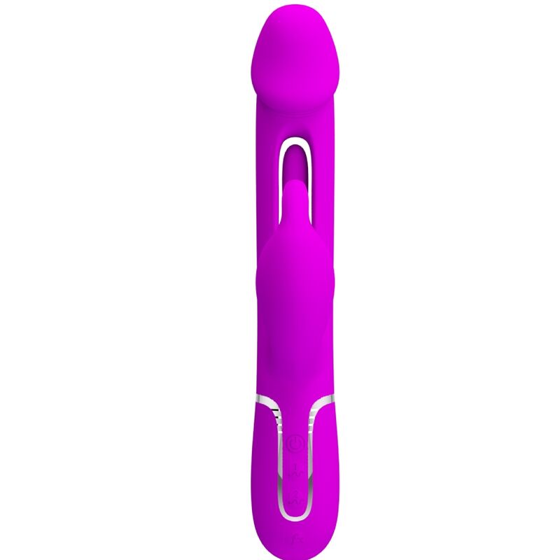 PRETTY LOVE - VIBRADOR COELHO DEJON 3 EM 1 MULTIFUNO FUCSIA - Image 2