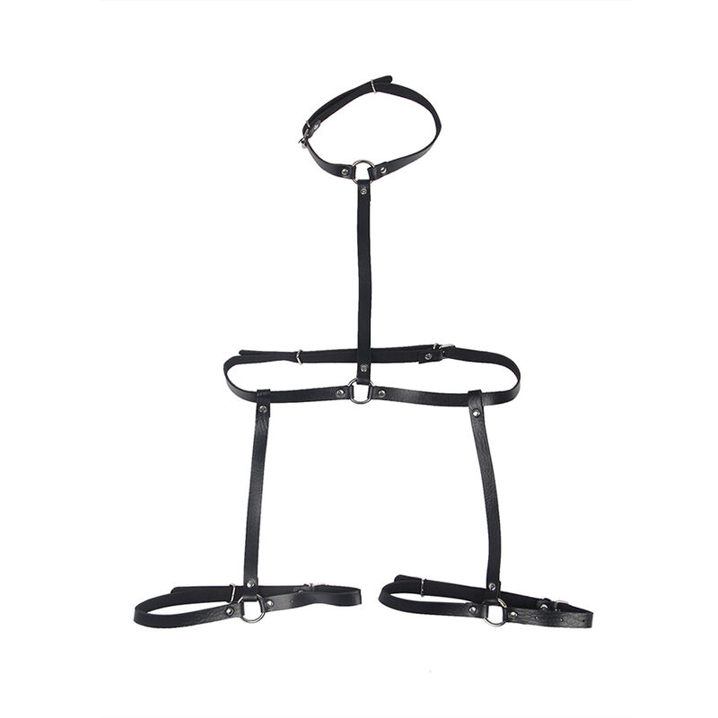 SUBBLIME - ARNÊS DE CUORO ETO TAMANHO ÚNICO - Image 4