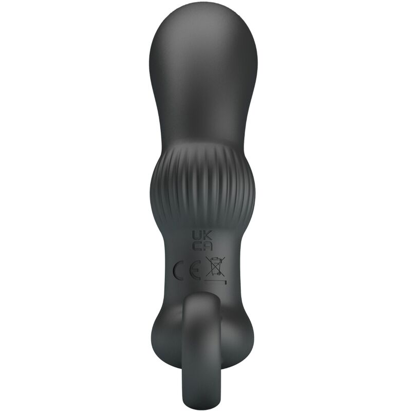 PRETTY LOVE - CAYLA MASSAGEADOR VIBRADOR ANAL PRETO - Image 3