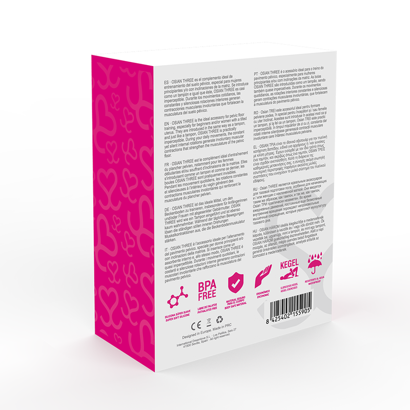 MORESSA - OSIAN TRÊS SILICONE PREMIUM ROSA - Image 4